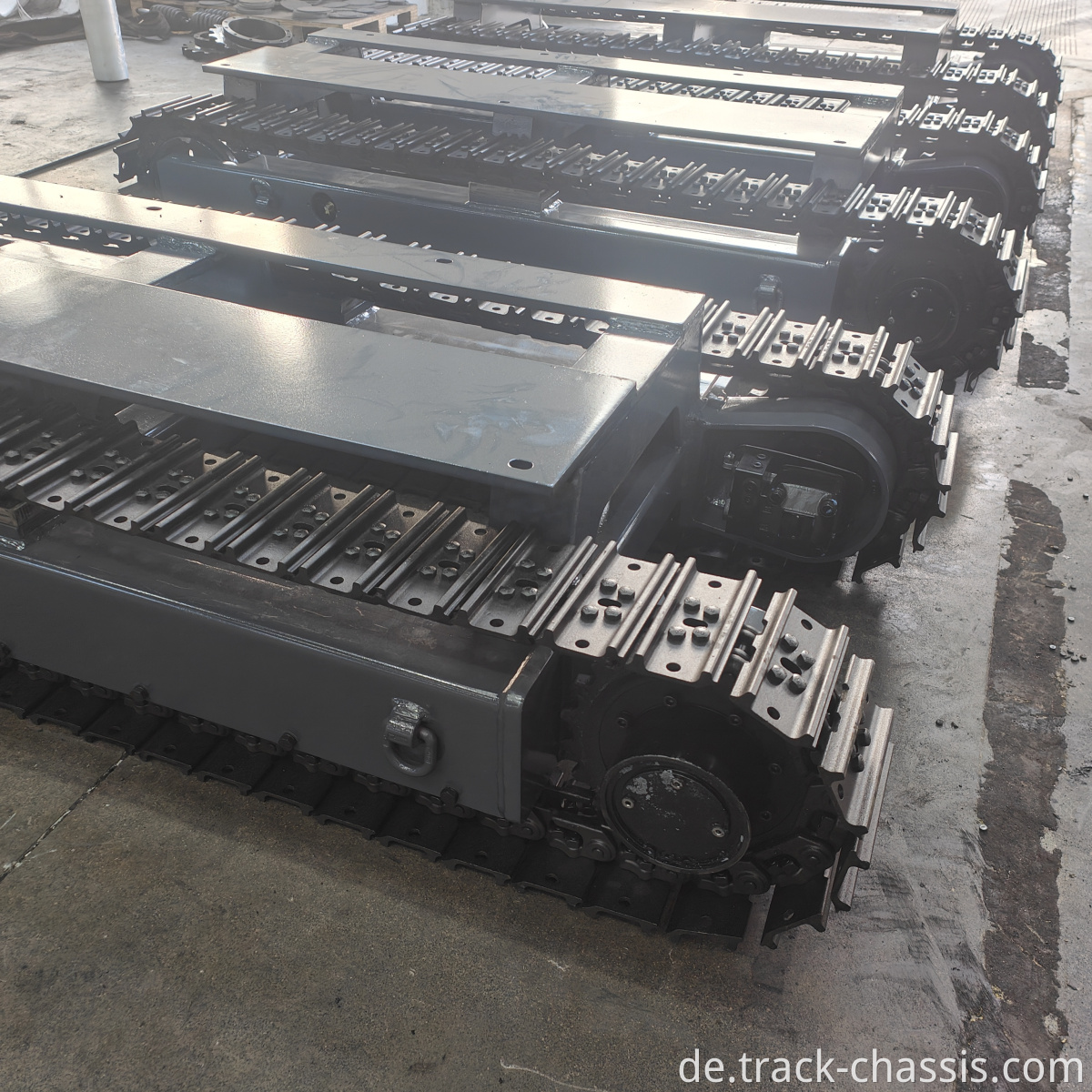 Gute Preisstrecke Fahrwerk Chasis für das Bergbau Mobile Crusher.